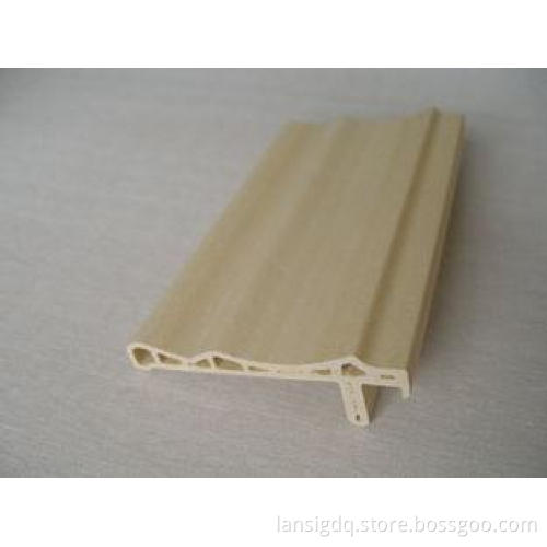 Eco-firendly wpcwoodcomposite Jamb Line , skirting board pr